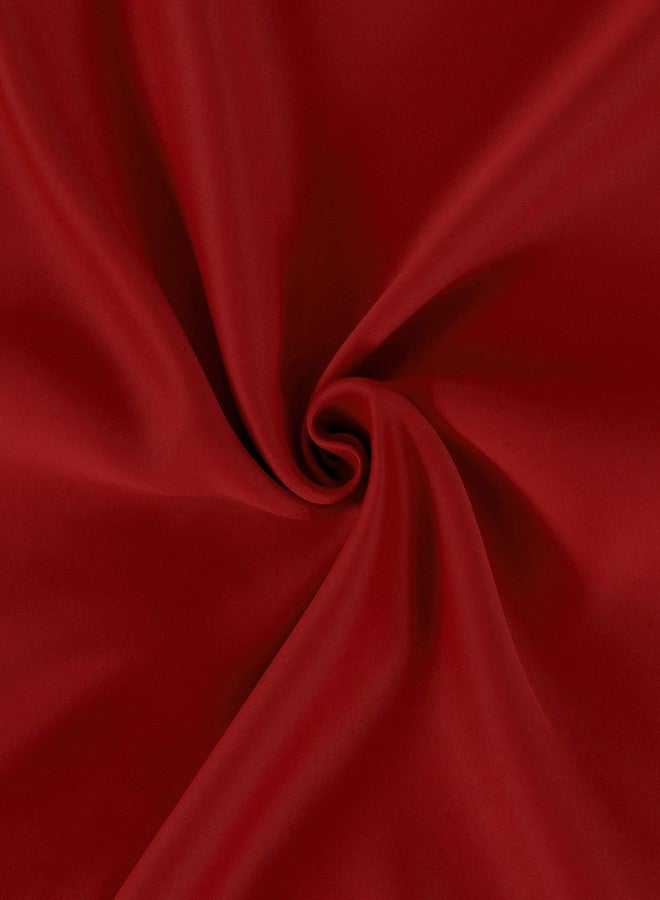 LEMOMO ستائر تعتيم حمراء من ليمومو / 52 × 84 بوصة / طقم من لوحتين من ستائر تعتيم الغرفة لغرفة النوم - Image 4